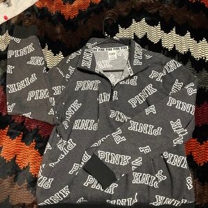 PINK quarter zip jacket